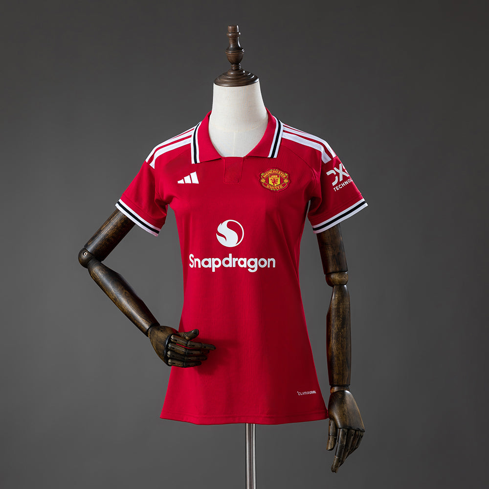 Camisola Manchester United F.C. Principal 26/27 - Versão Feminina