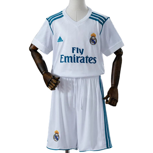 Equipamento Criança Retro Real Madrid CF Principal 17/18