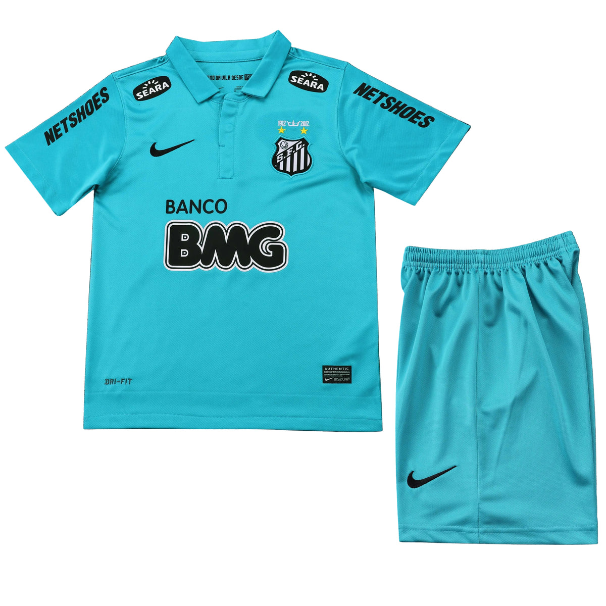 Equipamento Criança Retro Santos Alternativa 12/13