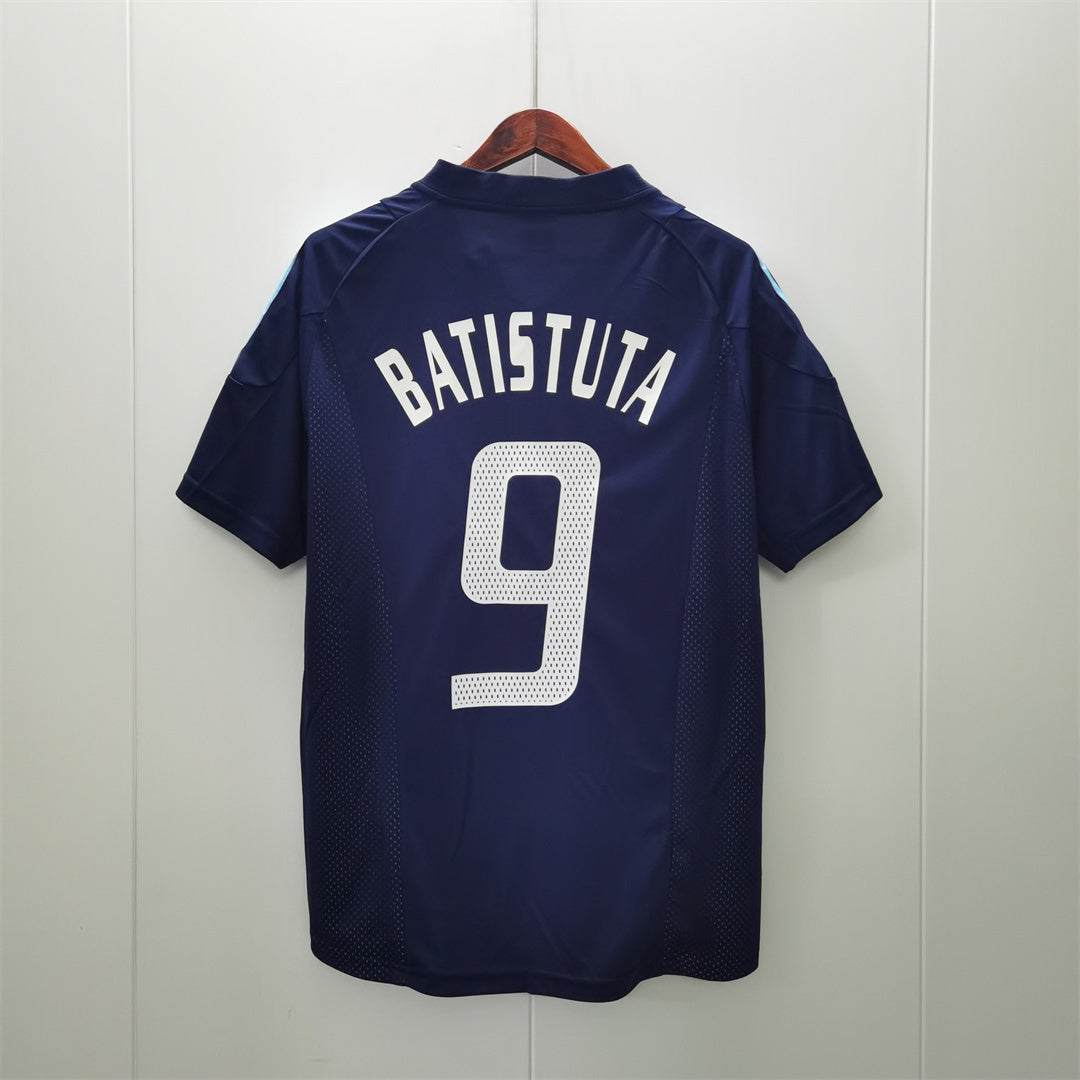 Camisola Retro Argentina Alternativa 2002