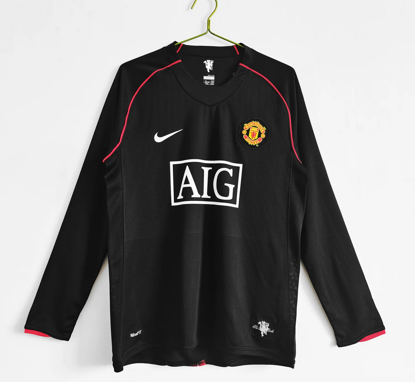 Retro Manchester United 2007/08 Manga Comprida