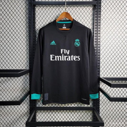 Retro Real Madrid Alternativa 2017/18 Manga Comprida