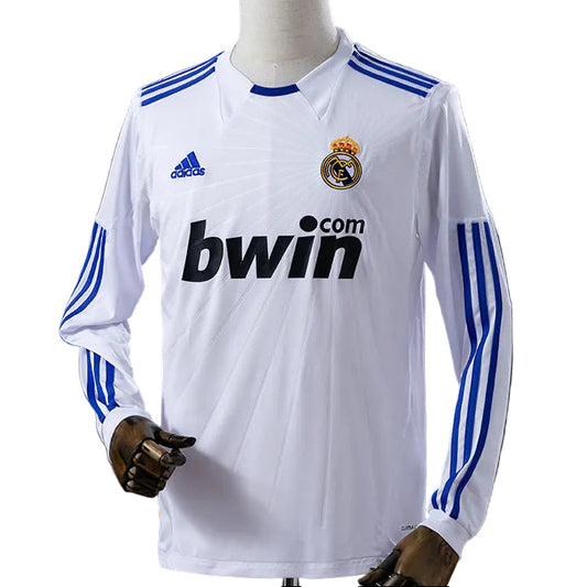 Camisola Retro Real Madrid CF Principal 10/11 Manga Comprida