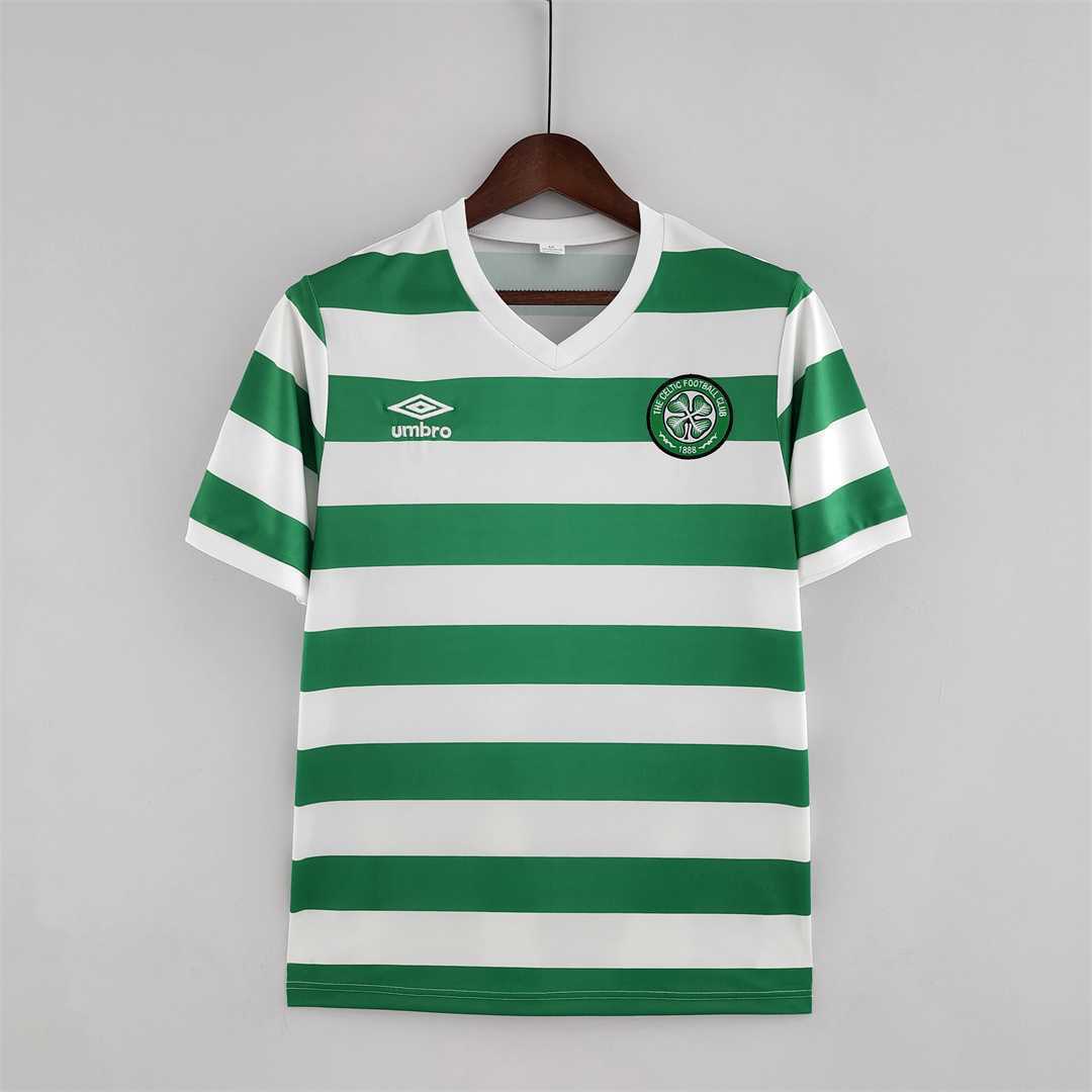 Camisola Retro Celtic F.C. Principal 80/81