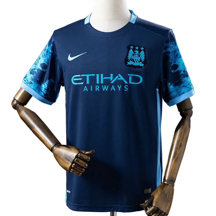 Camisola Retro Manchester City FC Alternativa 15/16