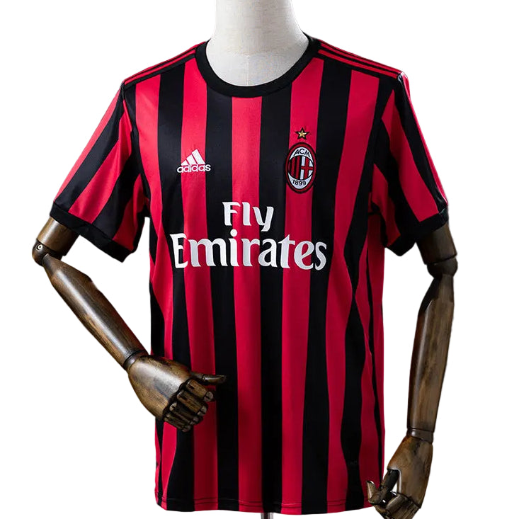Camisola Retro AC Milan Principal 17/18
