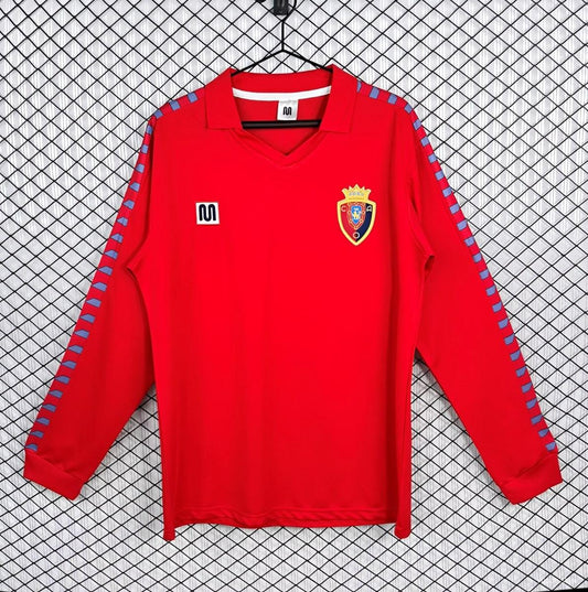 Camisola Retro C.A. Osasuna 83/84 Manga Comprida
