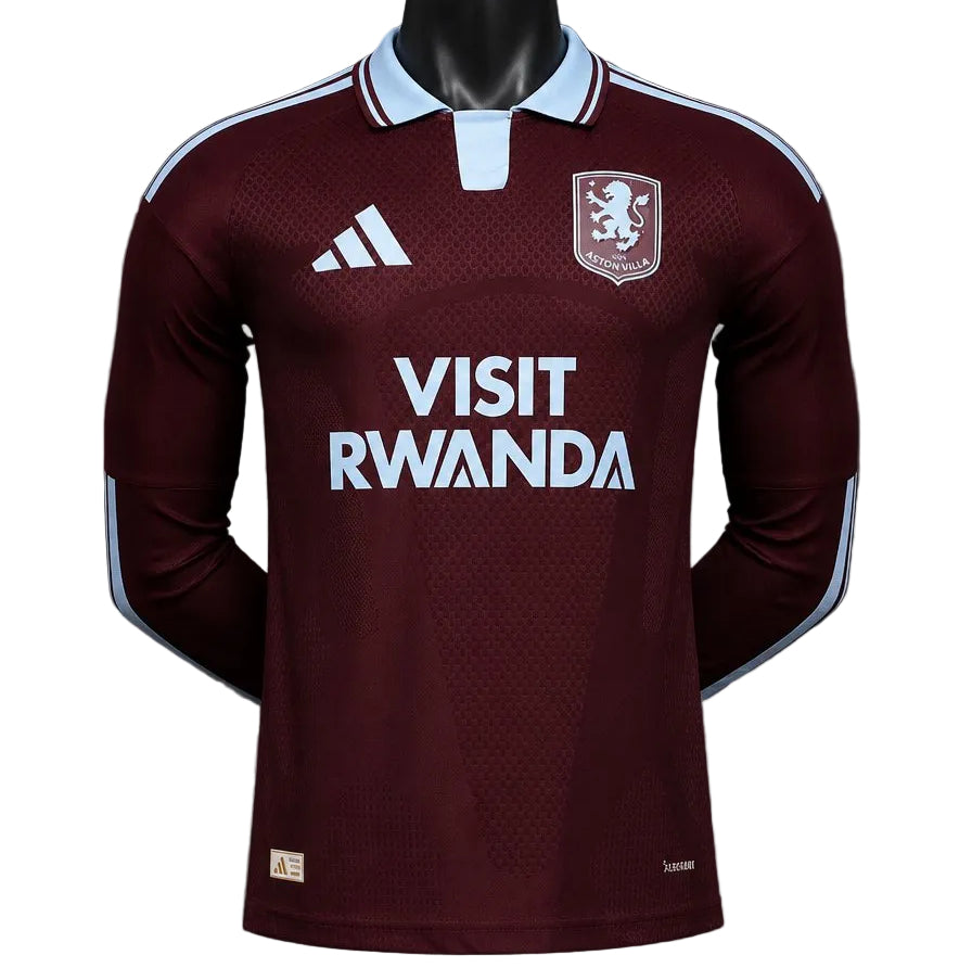 Camisola Aston Villa FC Principal 26/27 Manga Comprida - Versão Jogador