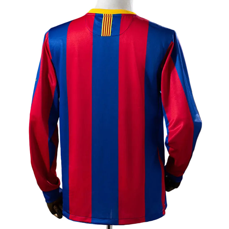 Camisola Retro FC Barcelona Principal 10/11 Manga Comprida