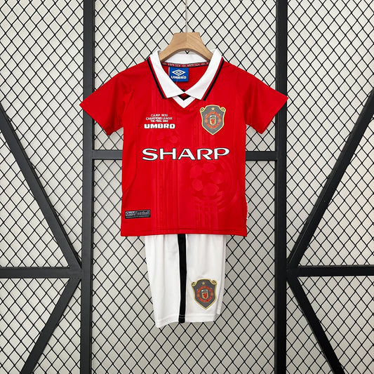 Equipamento Criança Retro Manchester United F.C. Principal 99/00