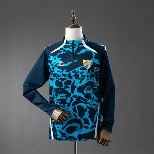 Sweat Treino Málaga C.F. 1/2 ZIP