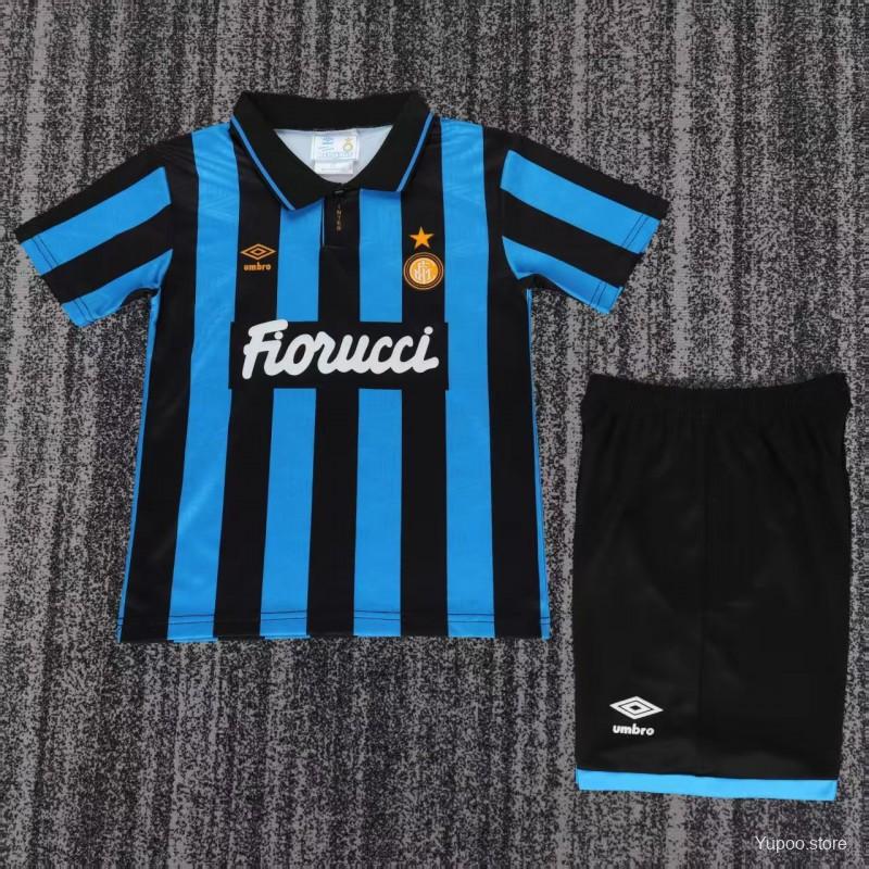 Equipamento Criança Retro Inter de Milão Principal 93/94