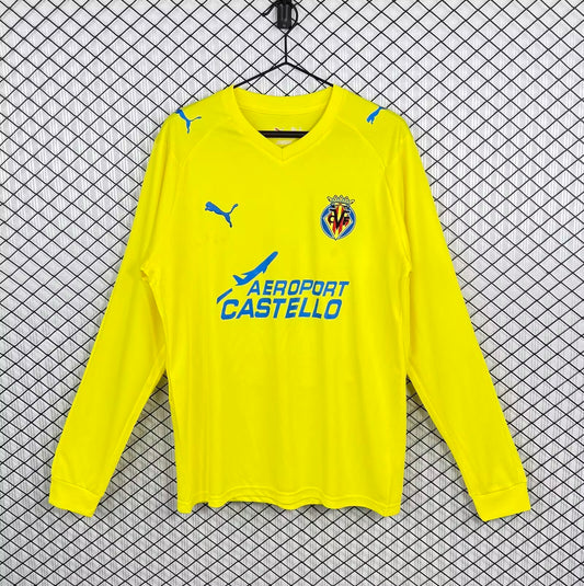 Camisola Retro Villarreal Principal 08/09 Manga Comprida