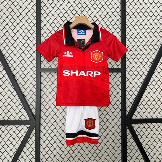 Equipamento Criança Retro Manchester United F.C. Principal 94/96