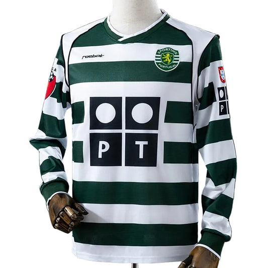 Camisola Retro Sporting CP 01/03 Manga Comprida