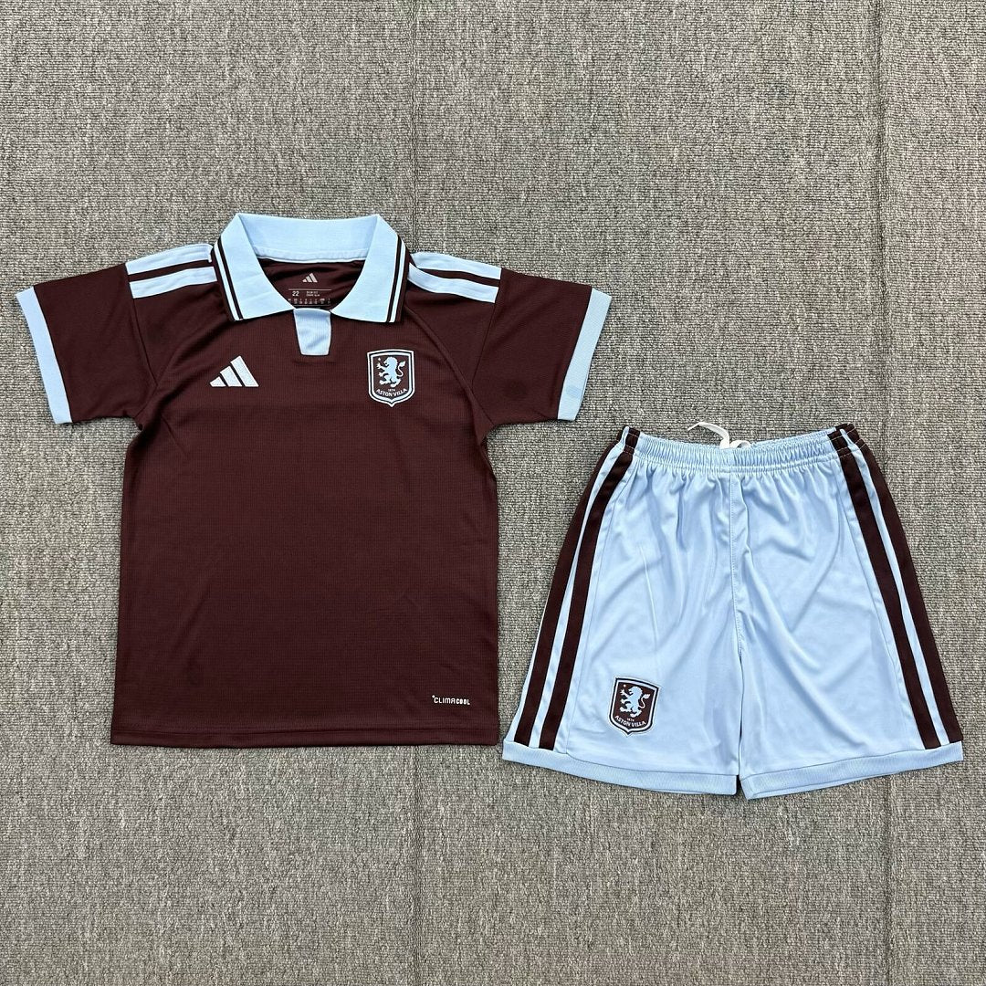 Equipamento Criança Aston Villa FC Principal 26/27