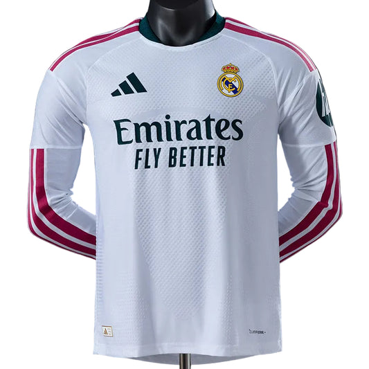 Camisola Real Madrid CF Principal 26/27 Manga Comprida - Versão Jogador