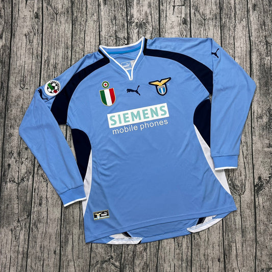 Retro Lazio Principal 01/02 Manga Comprida
