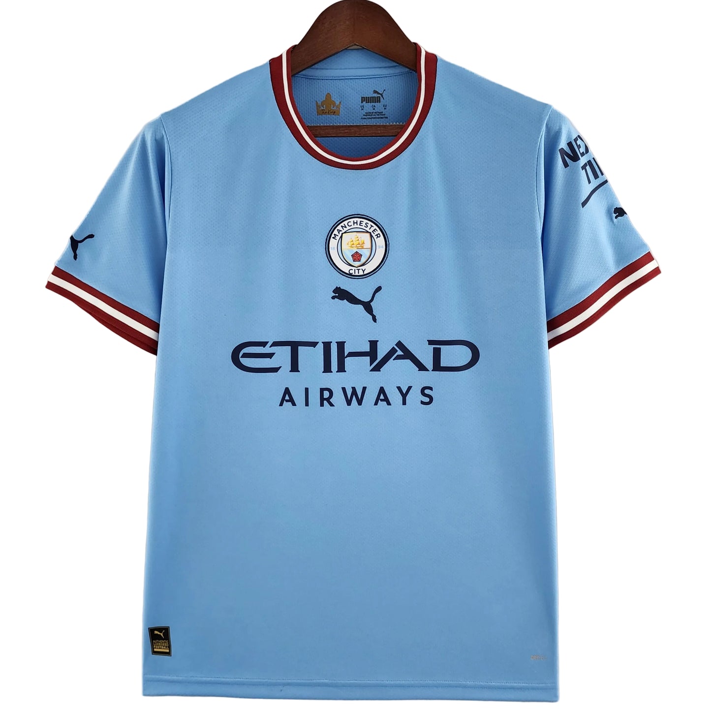 Camisola Retro Manchester City FC Principal 22/23