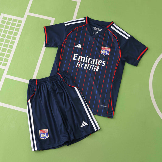 Equipamento Criança Olympique Lyonnais Alternativo 25/26