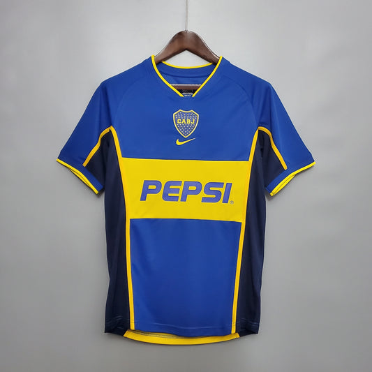 Camisola Retro Boca Juniors Principal 2002/03