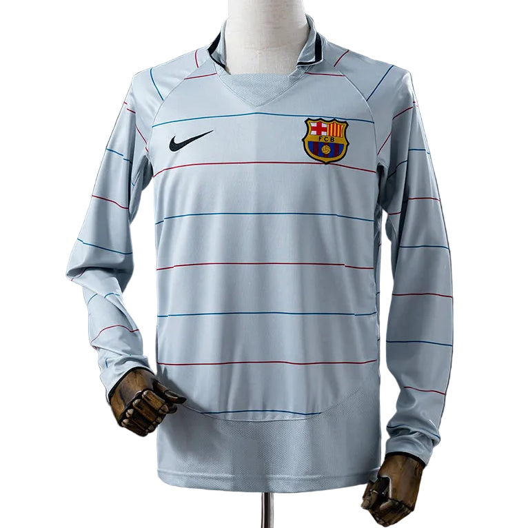 Camisola Retro FC Barcelona Alternativa 03/04 Manga Comprida