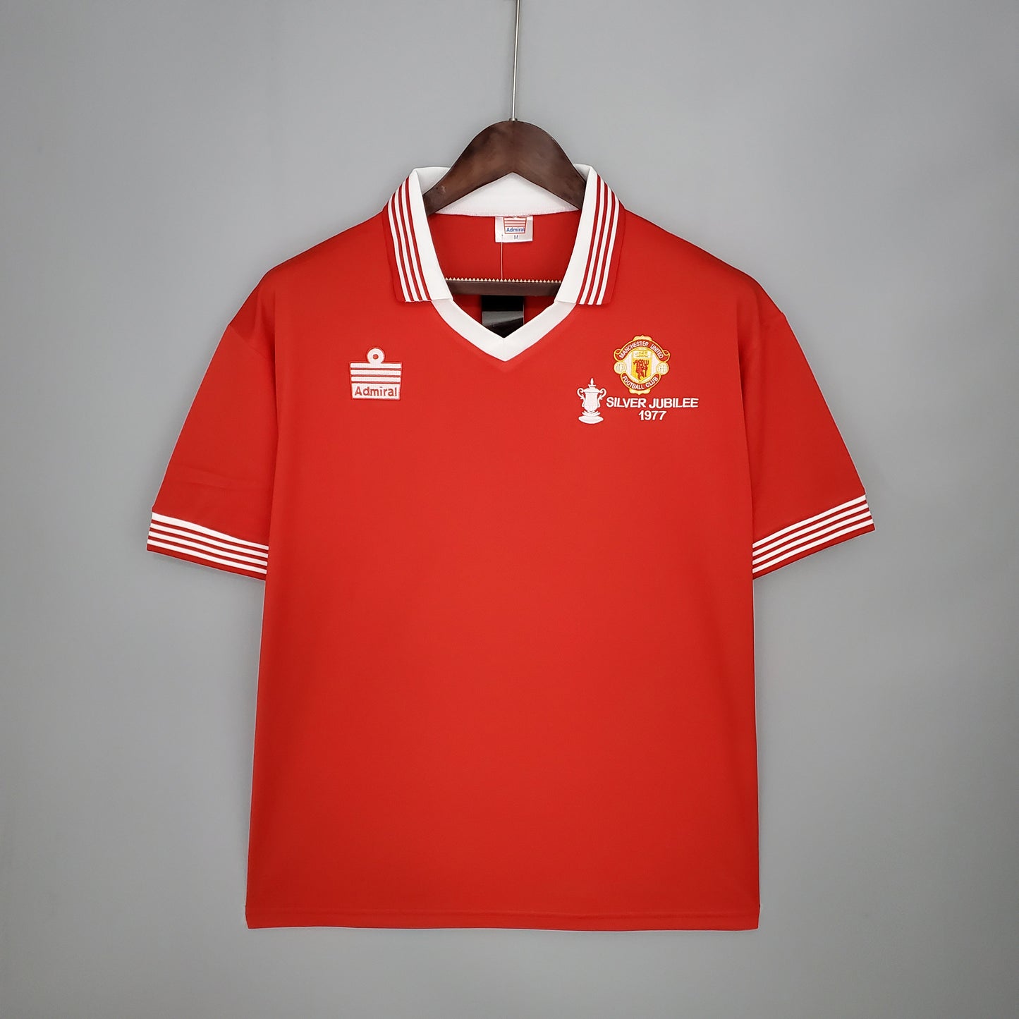 Camisola Retro Manchester United F.C. Principal 1977
