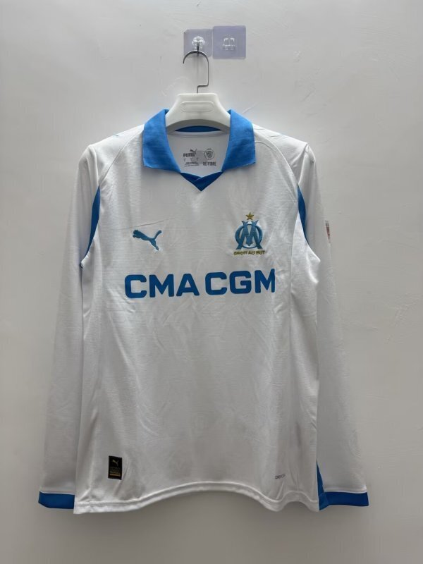 Camisola Marseille Principal 25/26 Manga Comprida