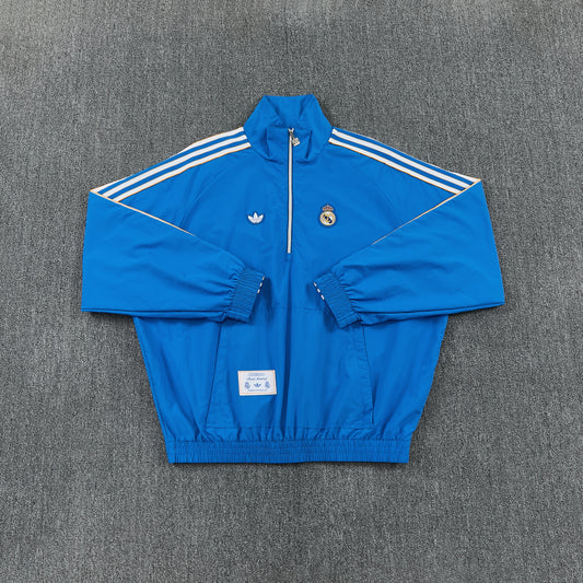 Windbreaker 1/2 Zip Real Madrid