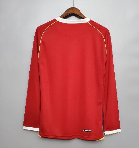 Retro Manchester United 06/07 Manga Comprida