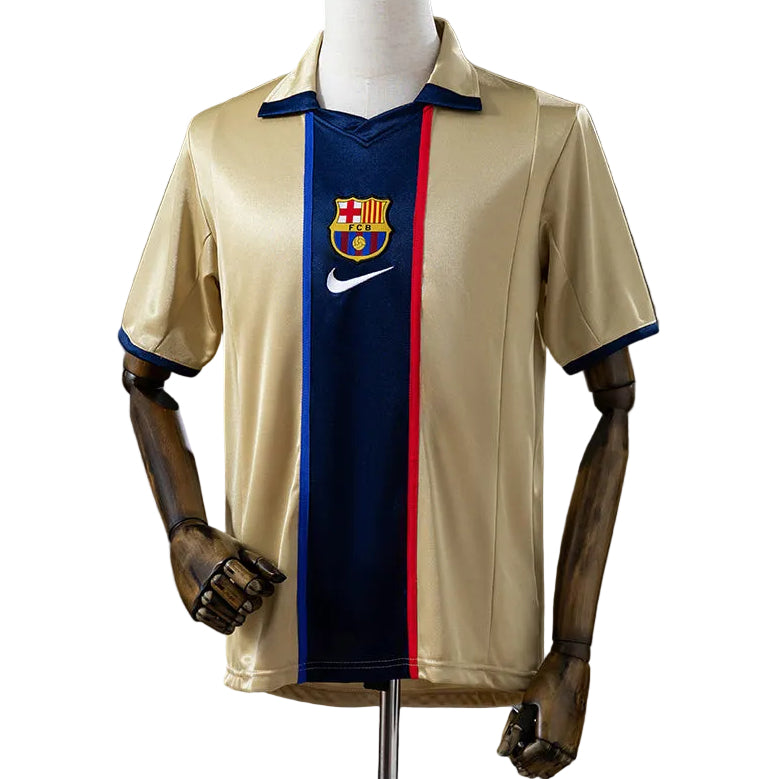 Camisola Retro FC Barcelona Alternativa 01/02