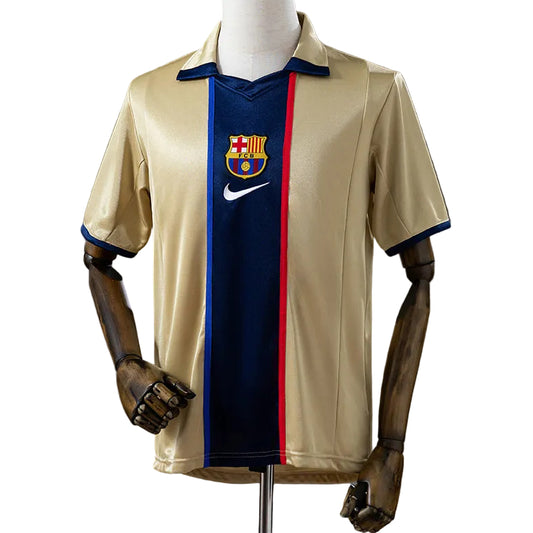 Camisola Retro FC Barcelona Alternativa 01/02