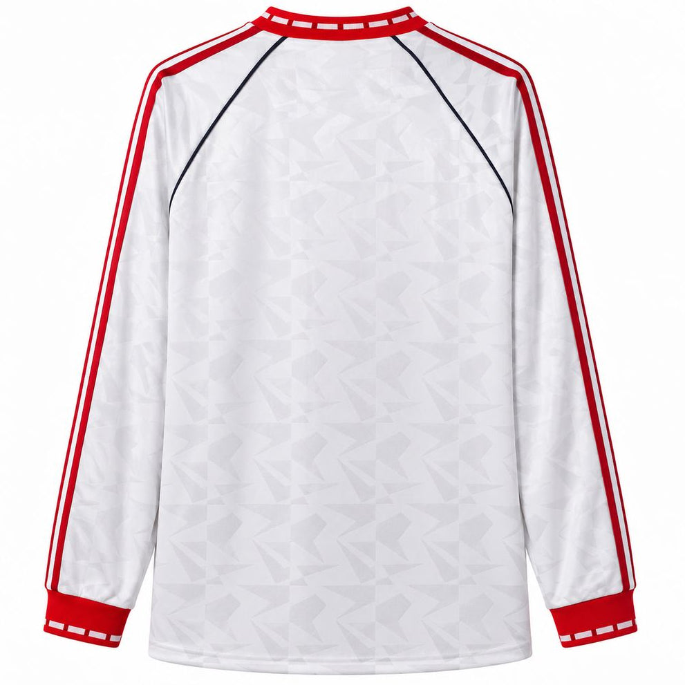 Camisola Retro Manchester United FC Alternativa 91/92 Manga Comprida