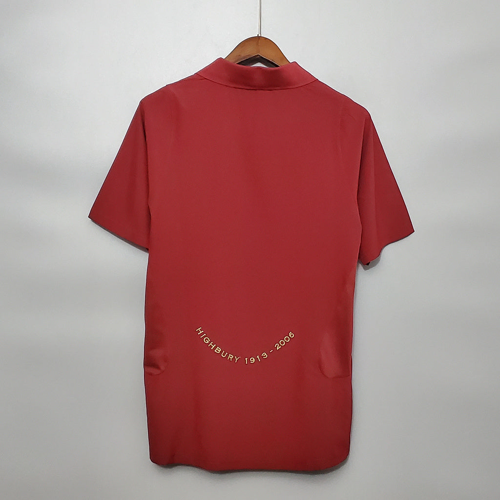 Camisola Retro Arsenal F.C, Principal 05/06