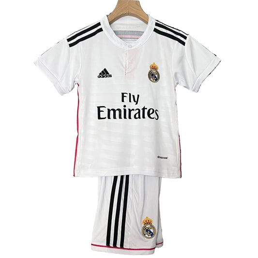 Equipamento Criança Retro Real Madrid CF Principal 14/15