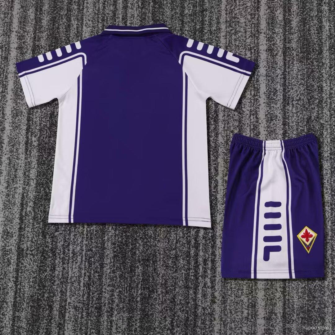 Retro Fiorentina Equipamento Criança Principal 99/00