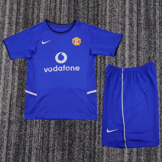 Equipamento Criança Retro Manchester United F.C. Alternativa 03/04