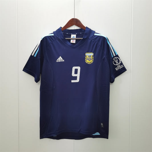 Camisola Retro Argentina Alternativa 2002