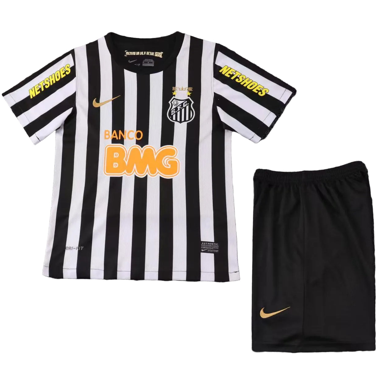 Equipamento Criança Retro Santos Alternativa 11/12