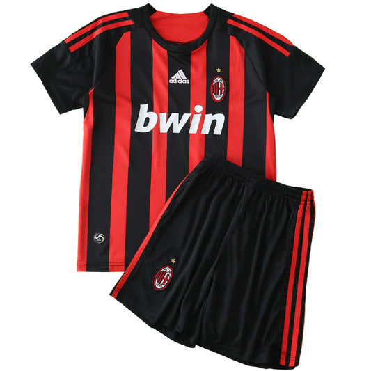 Equipamento Criança Retro AC Milan Principal 08/09