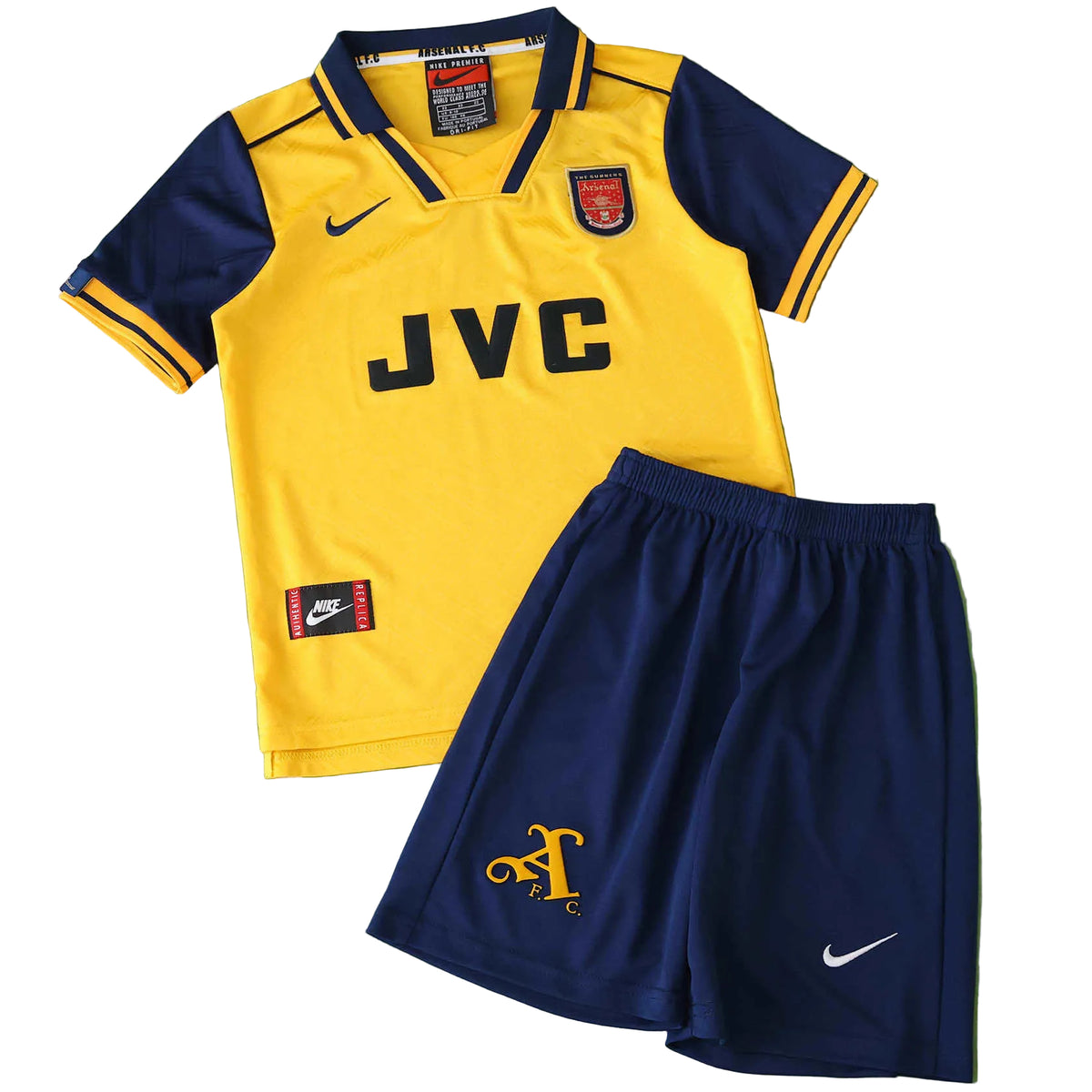 Equipamento Criança Retro Arsenal FC Alternativo 96/97