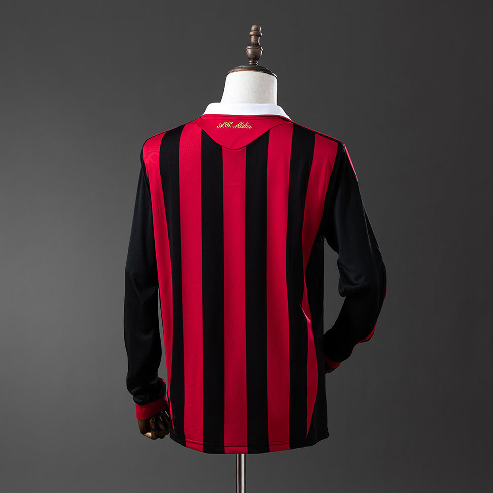 Retro AC Milan Principal 09/10 Manga Comprida