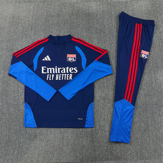 Fato de Treino Olympique Lyonnais 1/2 ZIP 26/27