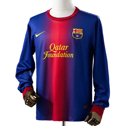 Camisola Retro FC Barcelona Principal 12/13 Manga Comprida
