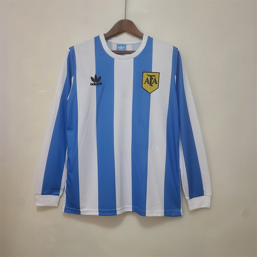 Retro Argentina Principal 1978 Manga Comprida