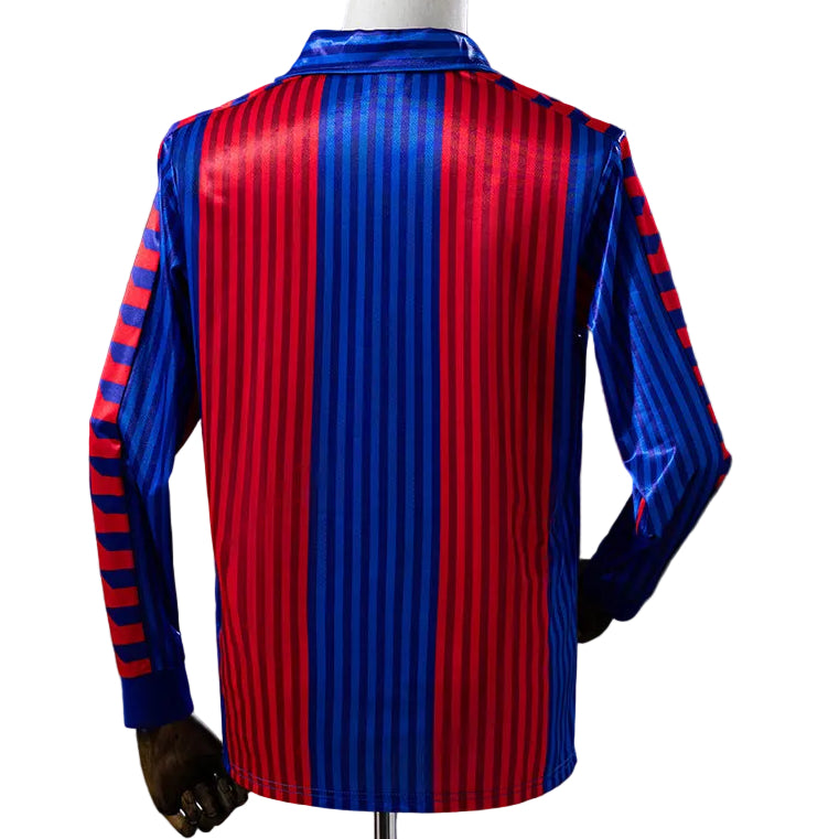 Camisola Retro FC Barcelona Principal 1992 Manga Comprida