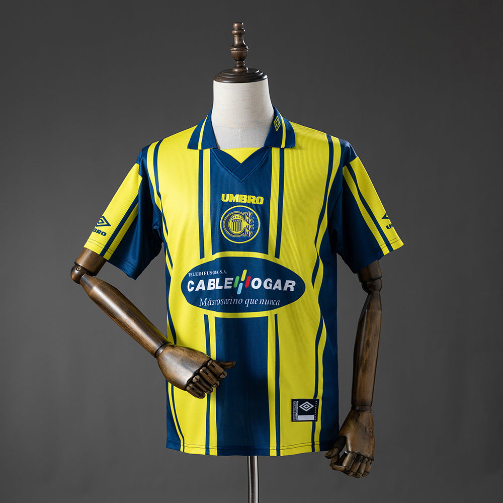 Camisola Retro Rosario Central Principal 98/99