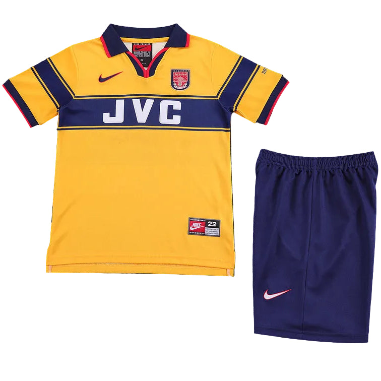 Equipamento Criança Retro Arsenal FC Alternativo 98/99