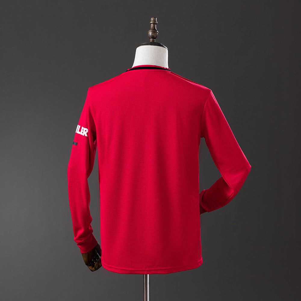 Camisola Retro Manchester United F.C. 19/20 Manga Comprida
