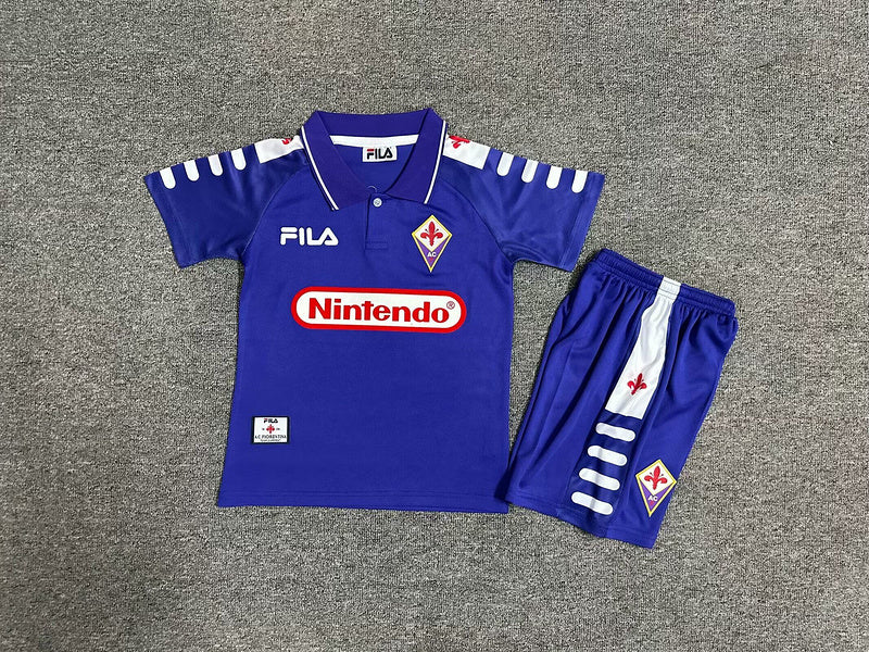 Retro Fiorentina Equipamento Criança Principal 1998